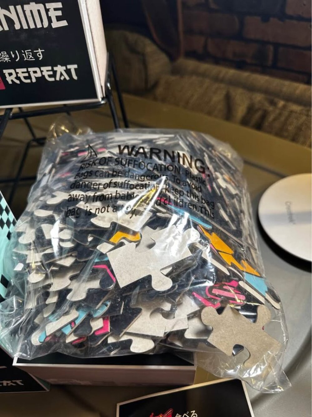 1 - NEW Anime Puzzle | Manga Style | 250 Piece Jigsaw “Eat, Sleep, Anime, Rest" - Picture 4 of 4